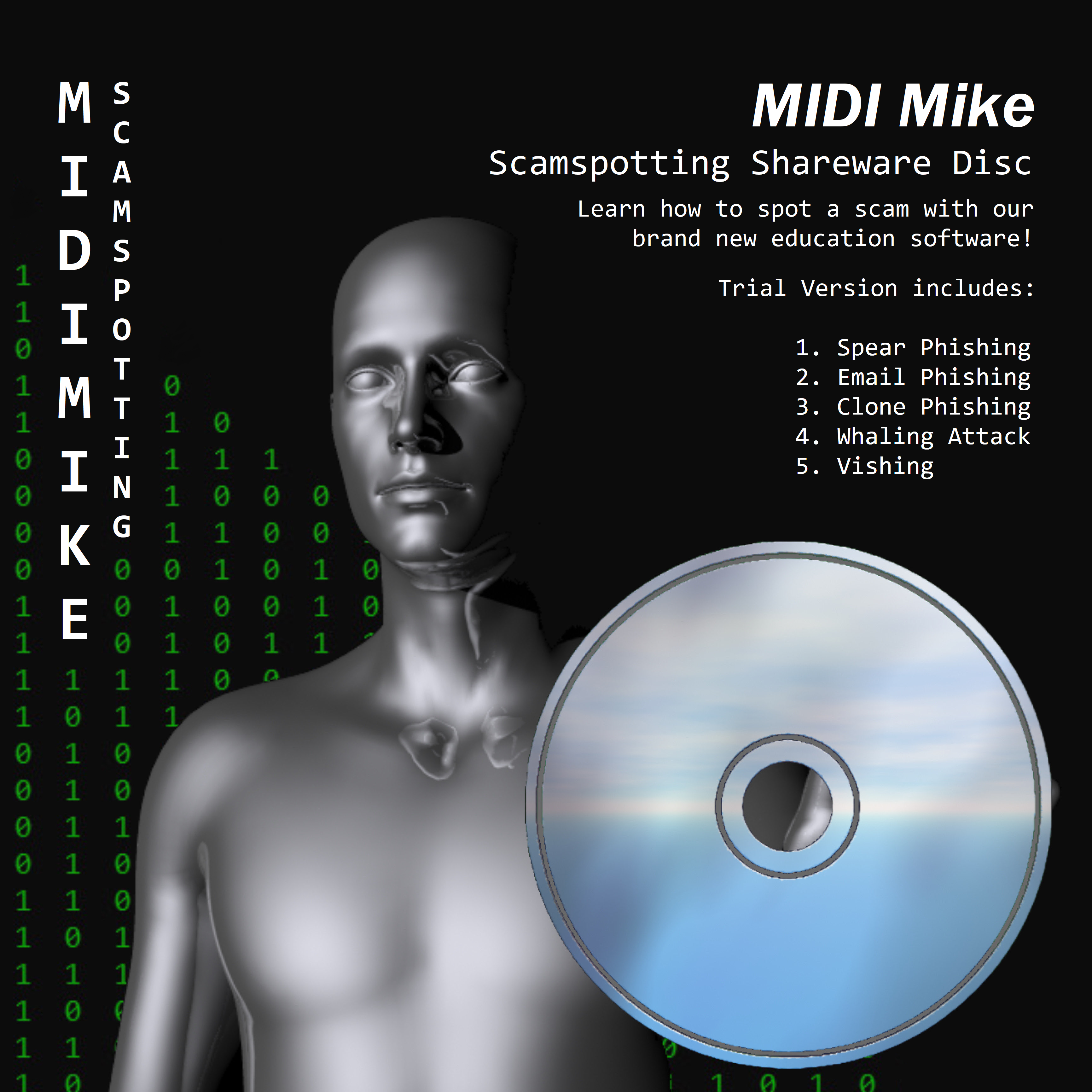 Scamspotting Shareware Disc Cover